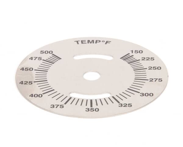 Vulcan Hart 00-358539-00001 Plate,Dial Temperature (VH00-358539-00001)