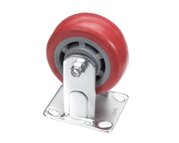 Vulcan Hart 00-960517 Caster, 5 Red Rigid (VH00-960517)