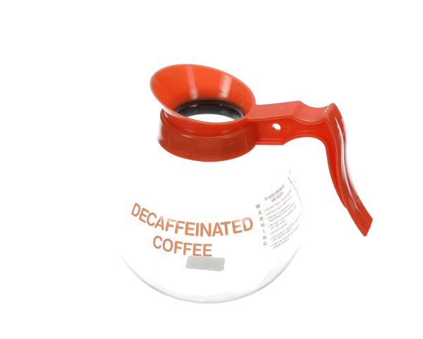 Wilbur Curtis Wc-70280200406 Orange Handle/Orange Imprint Decafe (WC1360101153)