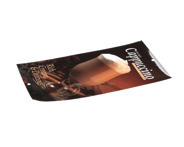 Wilbur Curtis 3375000009 Film, Generic Pc1/2 Cappuccino (WCCA-1061-01)