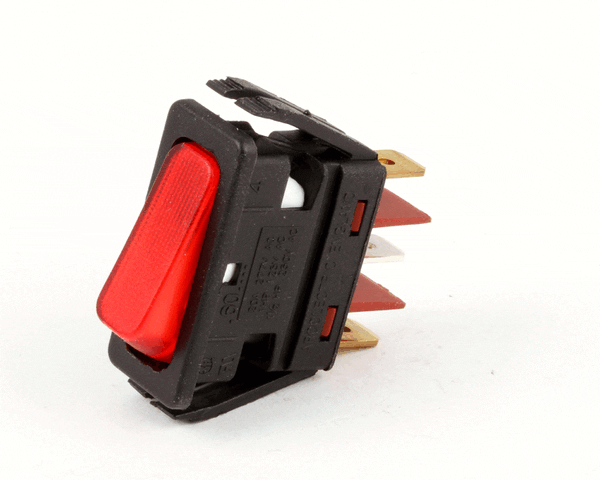 Wilbur Curtis 3375000672 Switch, Warmer (Red) 120V Neon (WCWC-165)