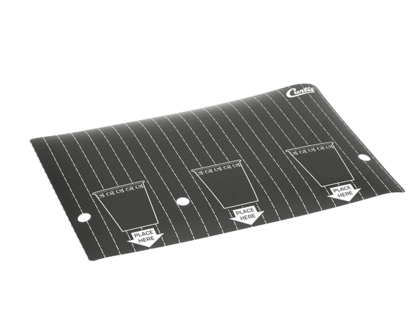 Wilbur Curtis 3375000837 Label, Splash Panel Cafe Pc3 (WCWC-38288)