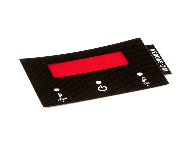 Wilbur Curtis 3375001568 Label, Mucm Ovrlay Control Pan (WCWC-390034)