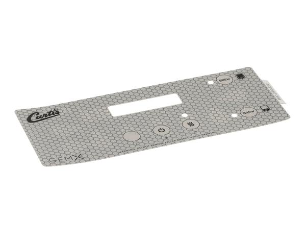 Wilbur Curtis 3375002038 Label, Ucm Overlay 2-Batch (WCWC-390352)