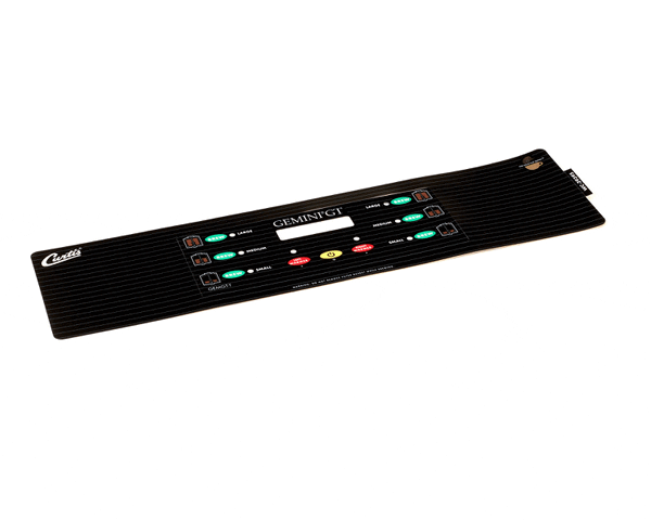Wilbur Curtis 3375000756 Label, Ucm Overlay Dual Twin 3 (WCWC-39395)