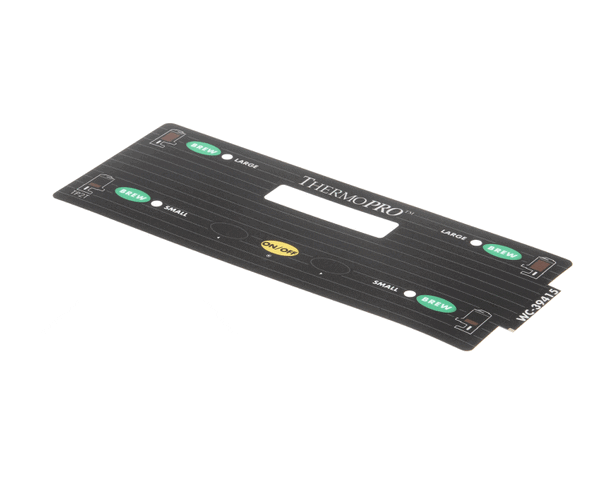 Wilbur Curtis 3375000790 Label, Ucm Overlay Twin 2-Batc (WCWC-39415)