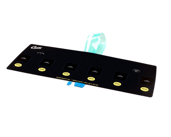 Wilbur Curtis 3375001413 Label, Membrane Control Panel (WCWC-39950)