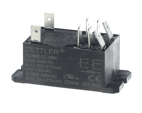 Whalen Company Prpdpdtb002 Dpdt, 208V Electric Heat Relay, 30 Amps (WHLEPRPDPDTB002)
