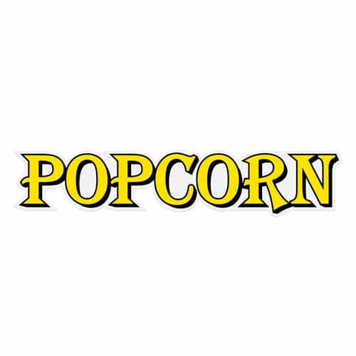 Winco Pop-8Rc-D Golden "Popcorn" Decal (WINCPOP-8RC-D)