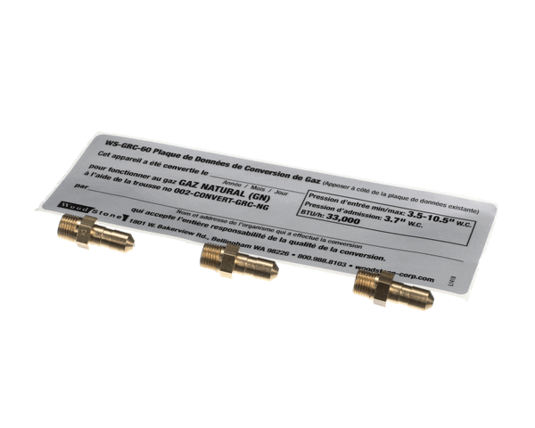 Wood Stone Corp 002-Convert-Gr 002-Convert-Grc-Ng. Conversion Kit (WOOD002-CONVERT-GR)