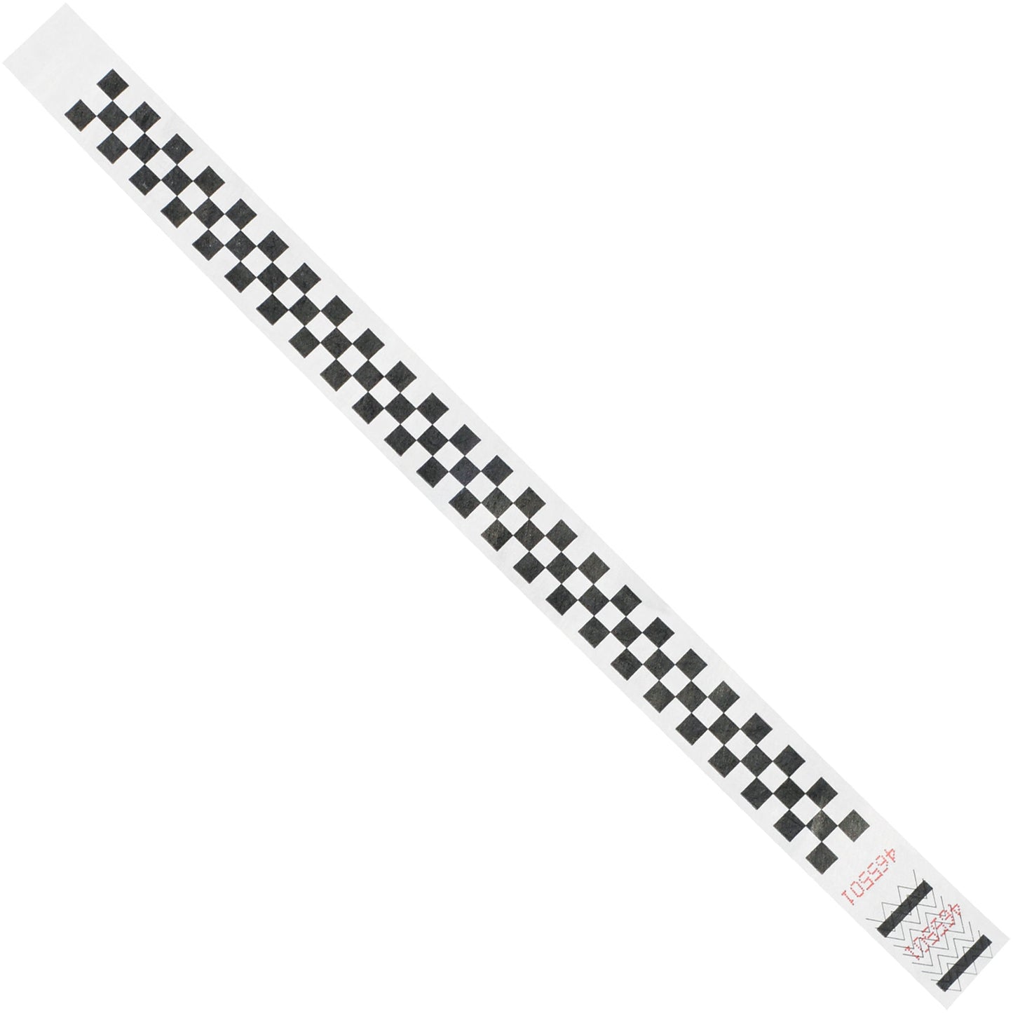 tyvek-r-3-4-x-10-black-checkerboard-tyvek-r-wristbands-wr103_1