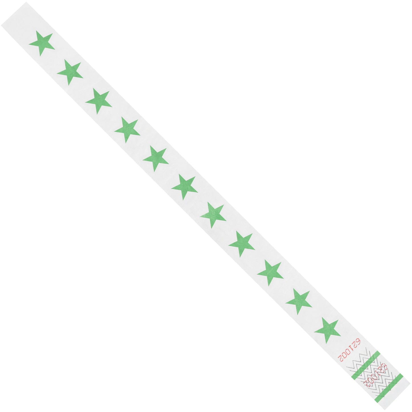 tyvek-r-3-4-x-10-green-stars-tyvek-r-wristbands-wr104gn_1