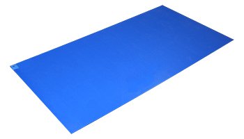Poly Tack Adhesive Floor Mat 24 X 45 Inch Blue Polyethylene Film (1136492_CS)