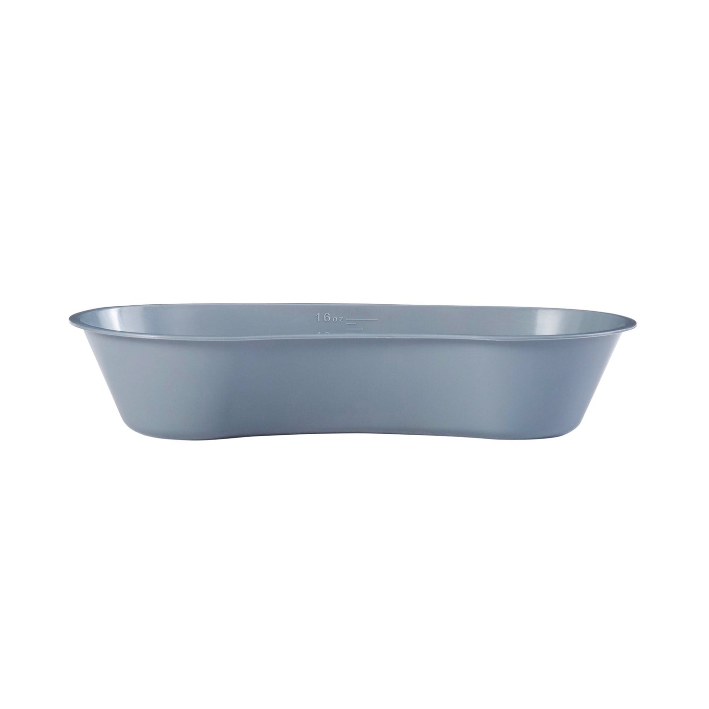 McKesson Emesis Basin Graphite 16 oz. Plastic Single Patient Use (1028127_CS)