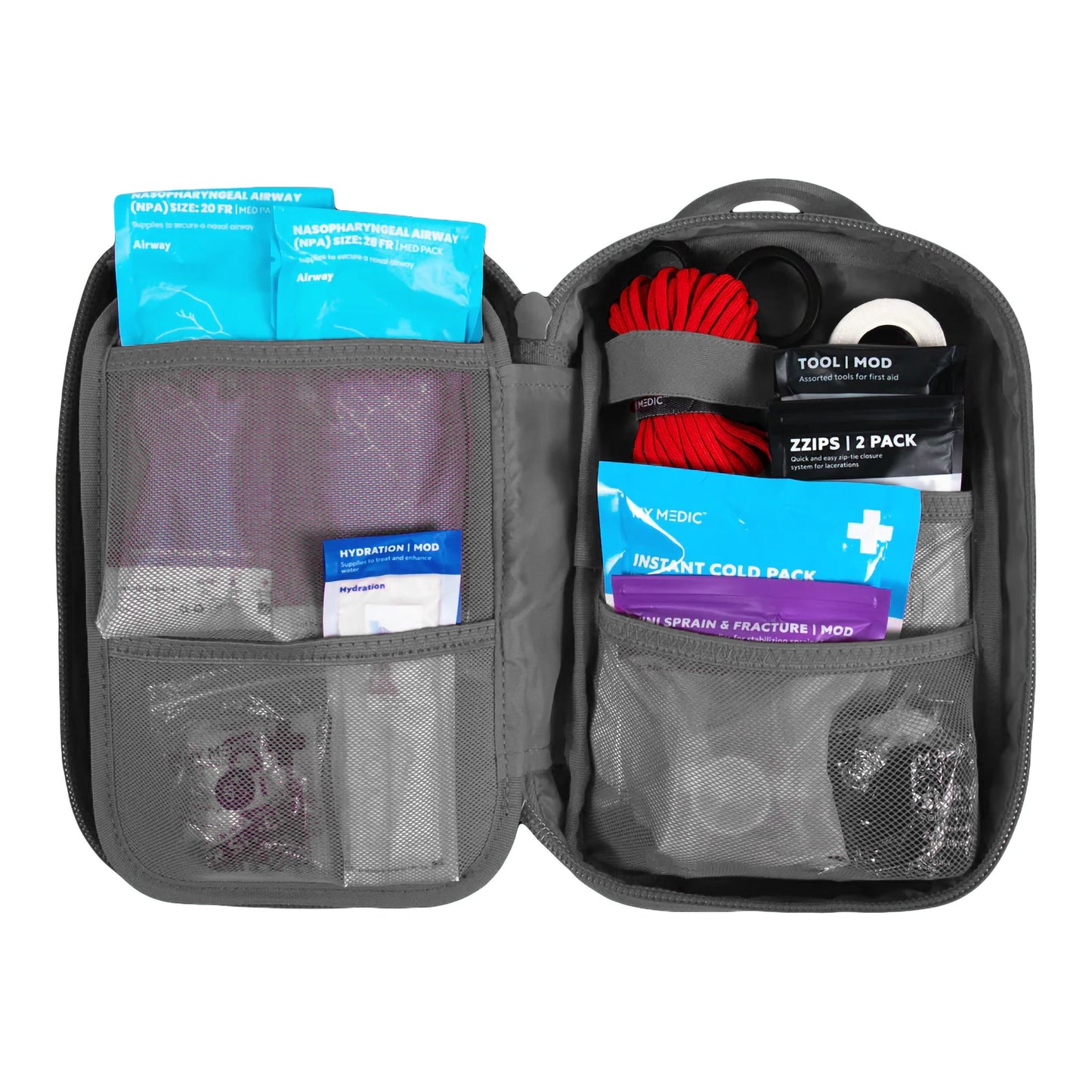 My Medic™ MYFAK Standard FIrst Aid Kit Gray Nylon Bag (1242146_EA)