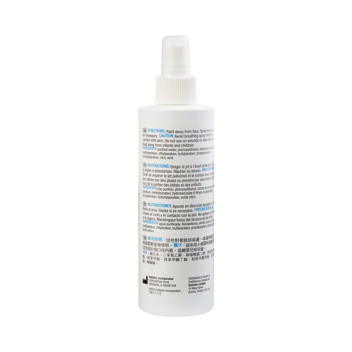 M9™ Deodorizer Liquid 8 oz. Bottle Unscented (474528_EA)