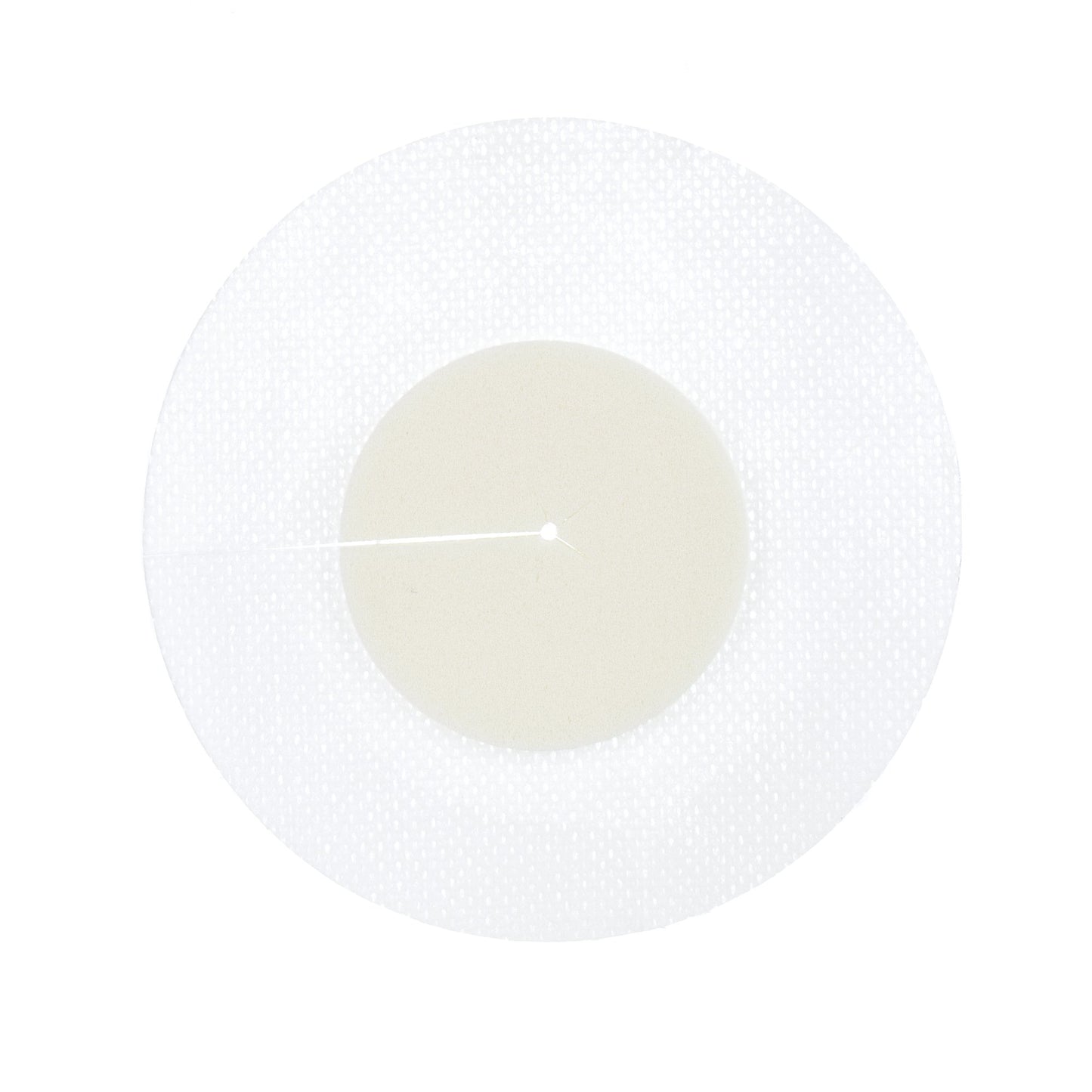 BorderedFoam® Foam Dressing 4 Inch Diameter With Border Waterproof Backing Nonacrylic Adhesive Fenestrated Round Sterile (946278_BX)