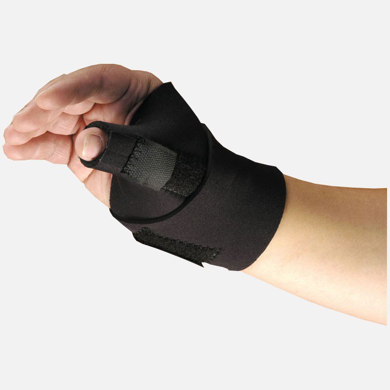 Modabber™ Thumb Brace Adult Regular Hook and Loop Strap Closure Left or Right Hand Black (570657_EA)