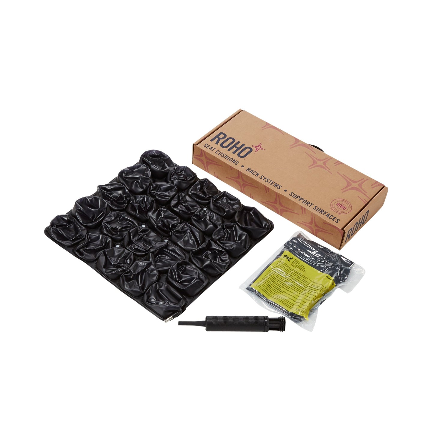 ROHO® Mosaic® Seat Cushion 18 W X 18 L X 3 D Inch PVC Air Cells (629044_EA)