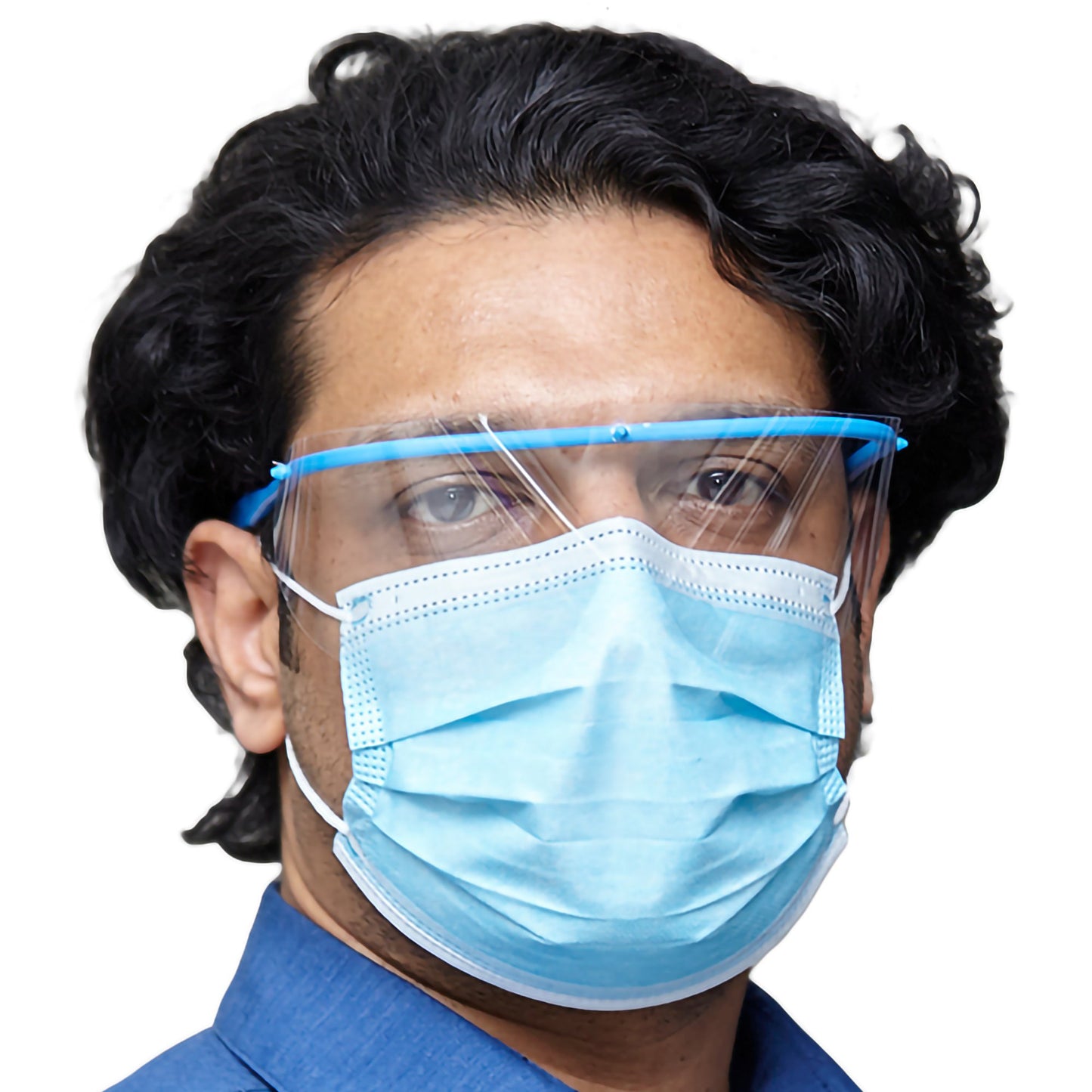 Clear Choice™ Eye Shield Clear Tint Clear Frame Over Ear One Size Fits Most (1033166_PK)