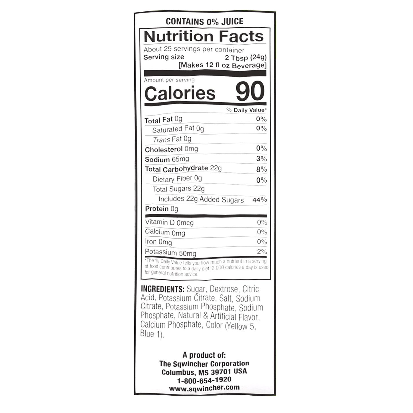 Sqwincher® Powder Pack® Oral Electrolyte Solution Lemon-Lime Flavor 23.83 oz. Electrolyte (1065942_CS)