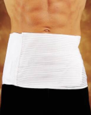 ProCare® Abdominal Binder Medium / Large Hook and Loop Closure 36 to 65 Inch Waist Circumference 9 Inch Height Adult (354908_EA)
