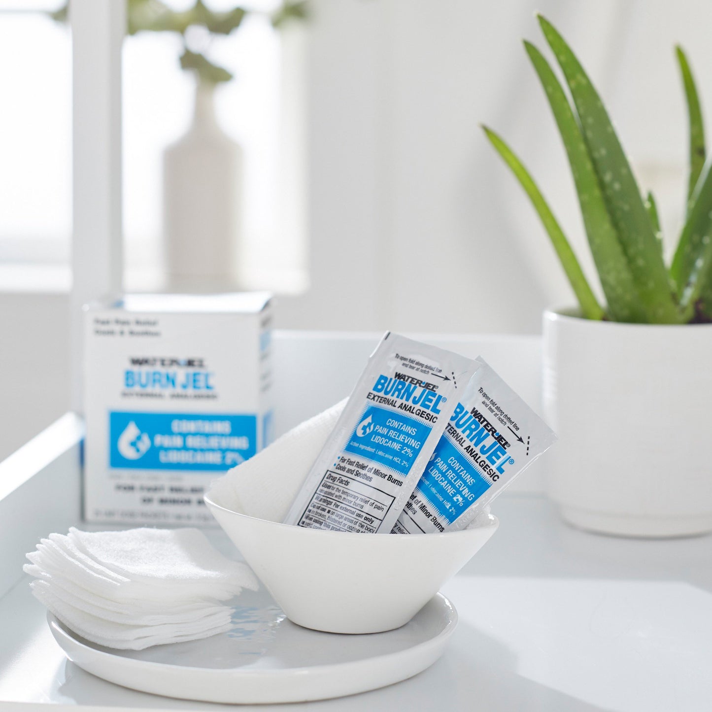 Water Jel® Burn Jel® Burn Relief Lidocaine Topical Gel 3.5 Gram Individual Packet (786977_BX)