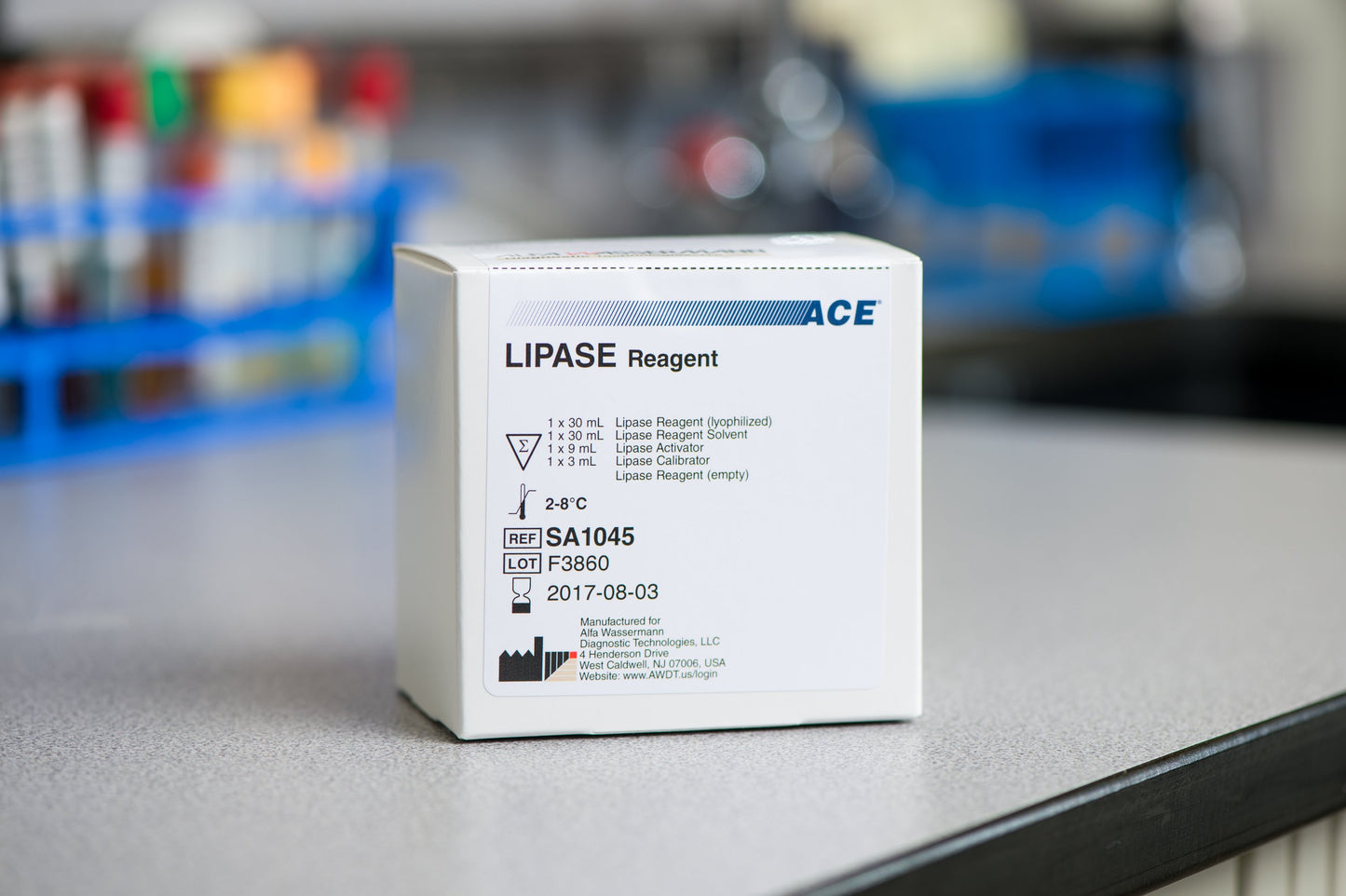 ACE® General Chemistry Reagent Lipase For ACE and ACE Alera Analyzers 150 Tests (793794_KT)