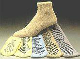 Care-Steps® Slipper Socks Unisex Adult Medium Single Tread Single Patient Use Blue (223460_PR)