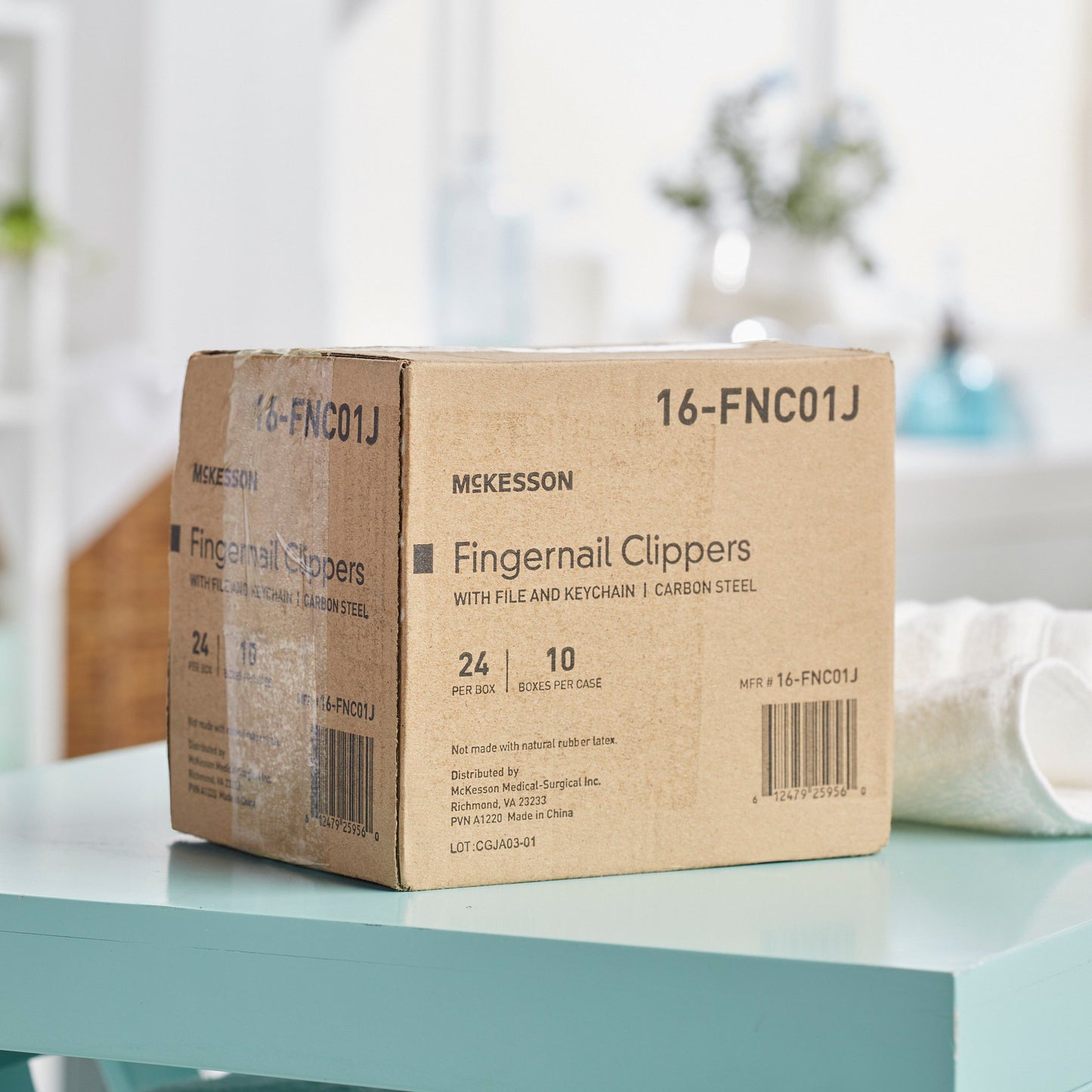 McKesson Fingernail Clippers Thumb Squeeze Lever (475020_CS)