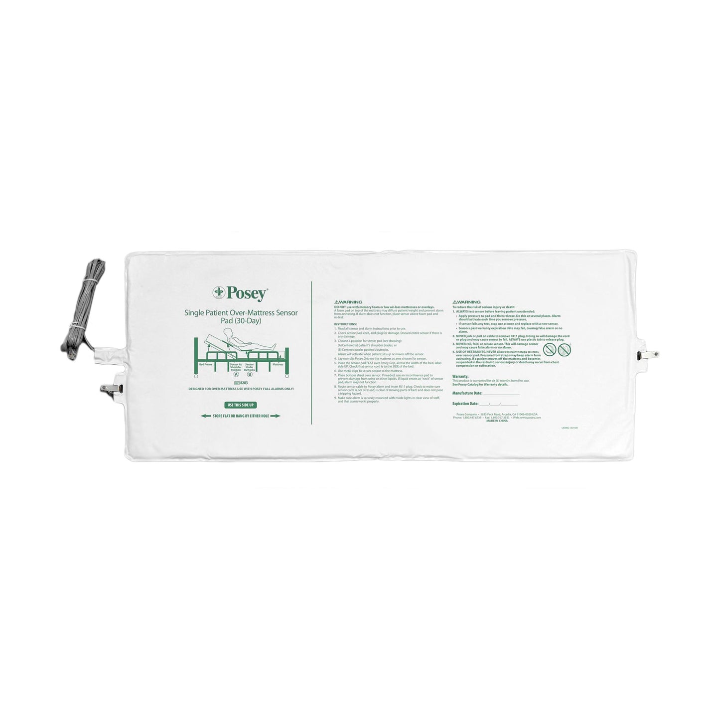 Posey® Bed Sensor Pad 13 X 32-1/2 Inch (405786_EA)