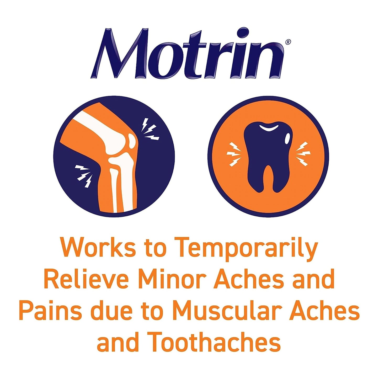 Motrin® IB Pain Relief 200 mg Strength Ibuprofen Capsule (1228862_BT)
