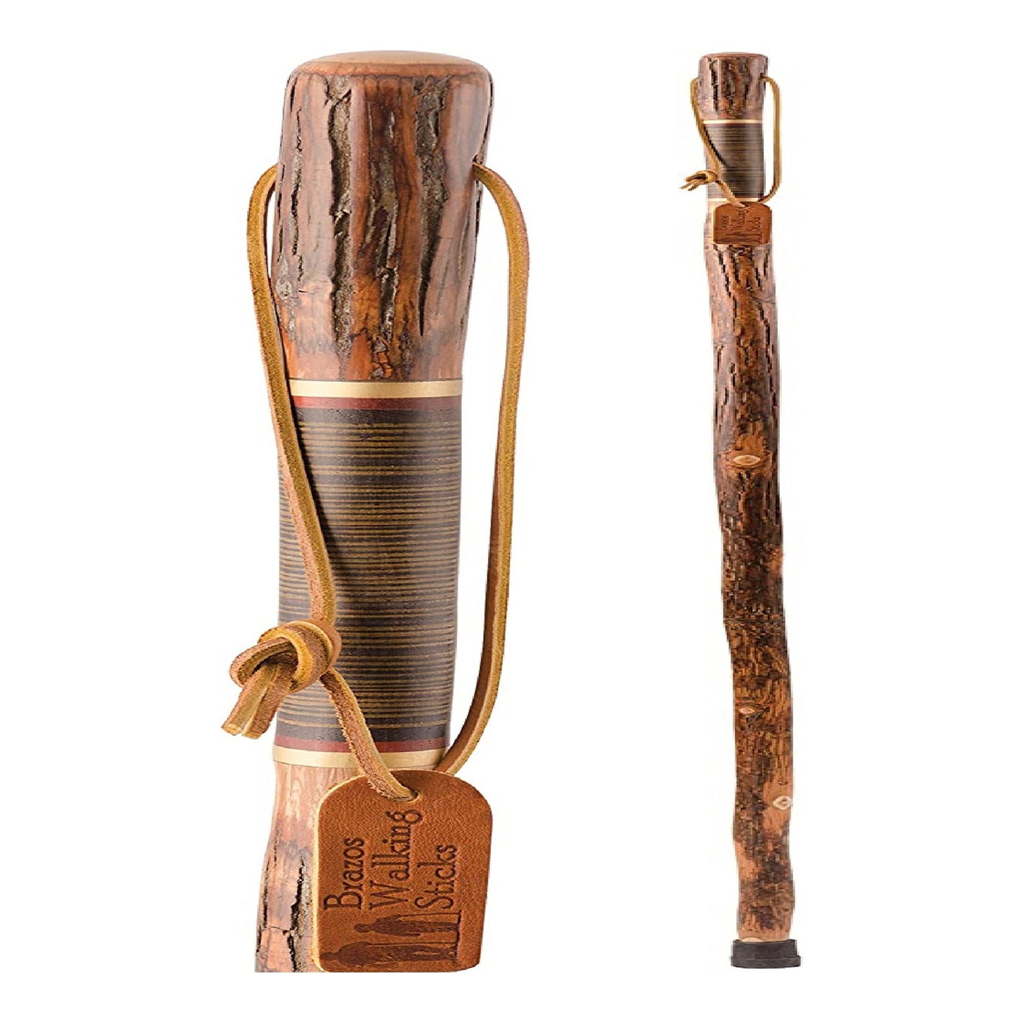Brazos™ Free Form Walking Stick Wood 58 Inch Height Safari (1229056_EA)