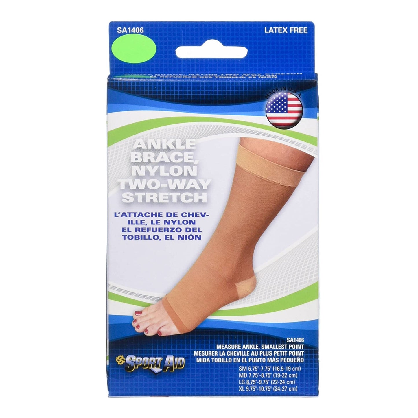 Sportaid Ankle Support X-Large Pull-On Foot (793433_EA)