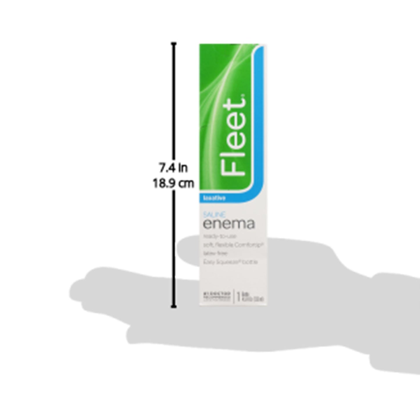 Fleet® Enema 4.5 oz. 19 Gram - 7 Gram Strength Monobasic Sodium Phosphate / Dibasic Sodium Phosphate (652287_EA)