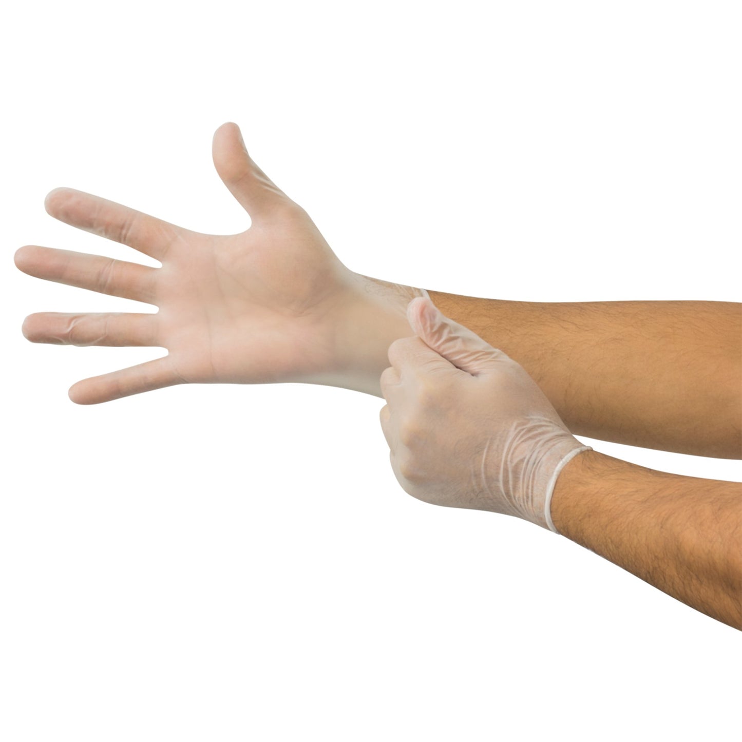 Micro-Touch® Elite® Exam Glove Medium NonSterile Stretch Vinyl Standard Cuff Length Smooth Ivory Not Rated (453104_CS)