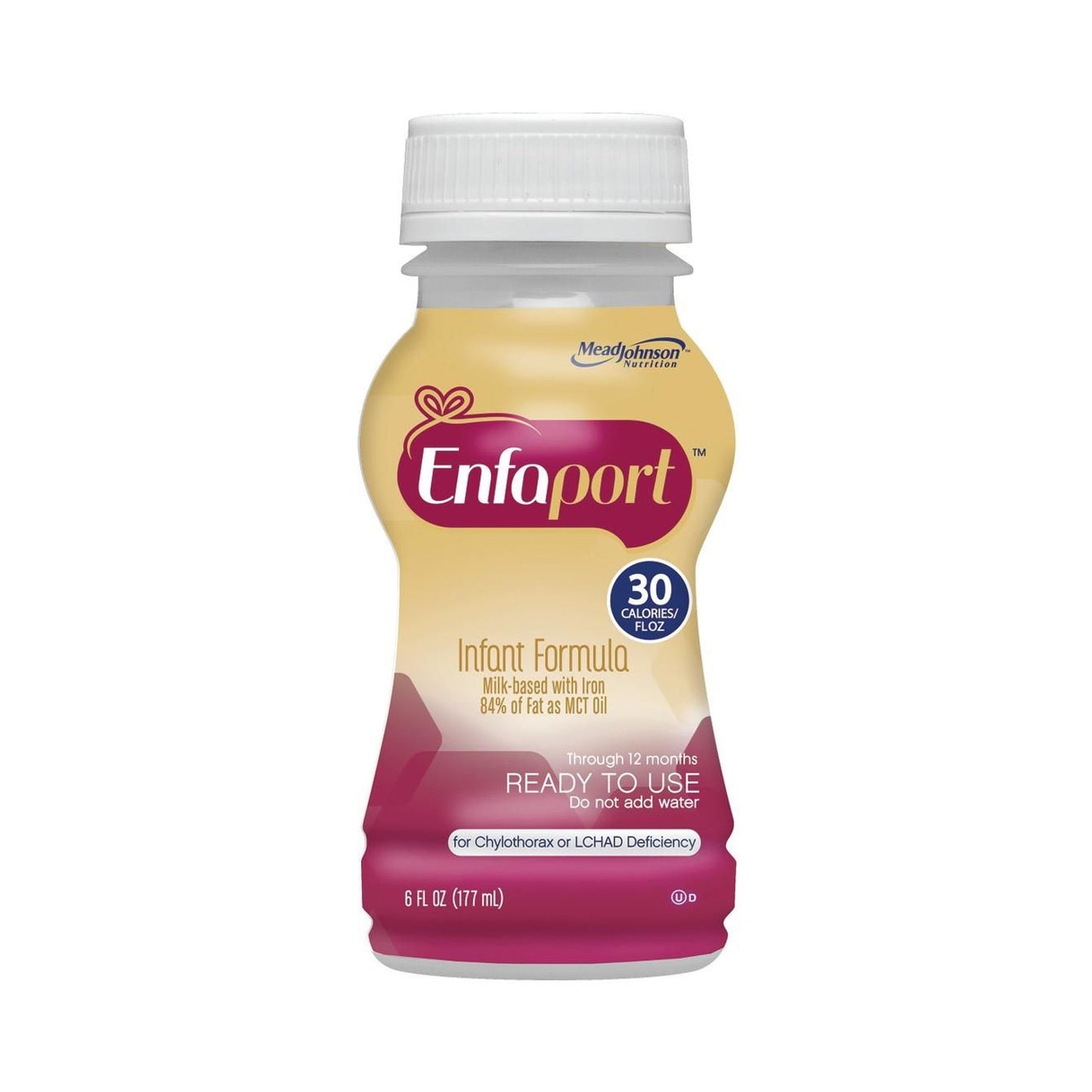 Enfaport™ Infant Formula Unflavored 6 oz. Bottle Liquid MCT Oil Chylothorax / LCHAD Deficiency (942673_CT)