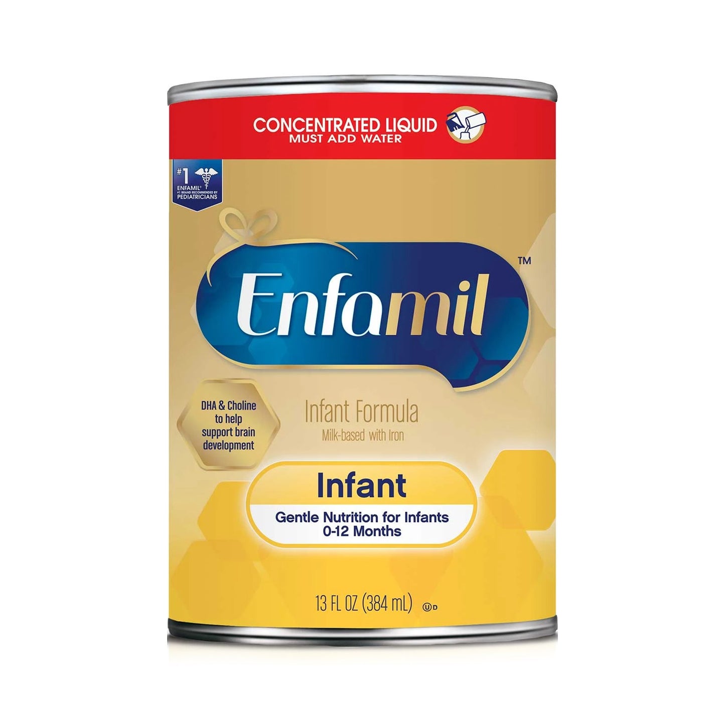 Enfamil® Infant Formula Unflavored 13 oz. Can Concentrate Iron (1144771_BT)