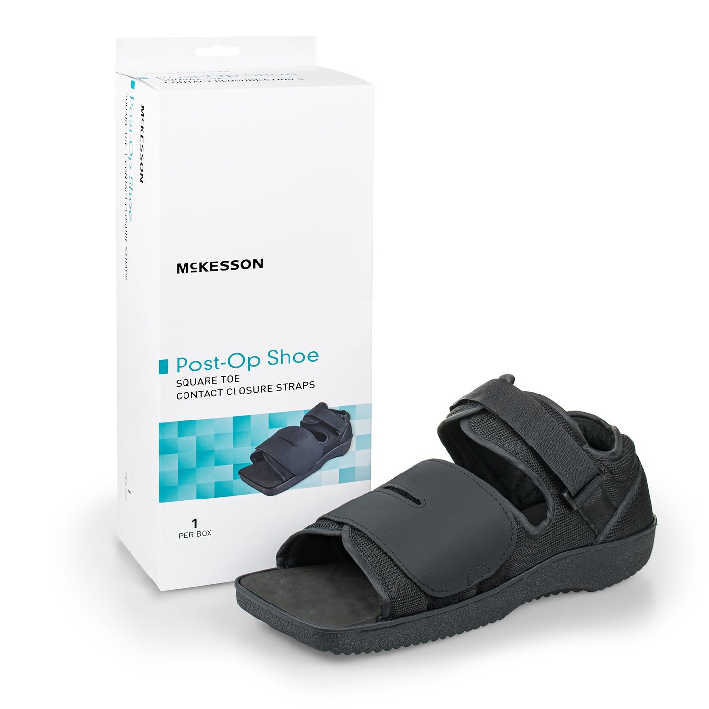 McKesson Post-Op Shoe Small Unisex Black (1159126_EA)