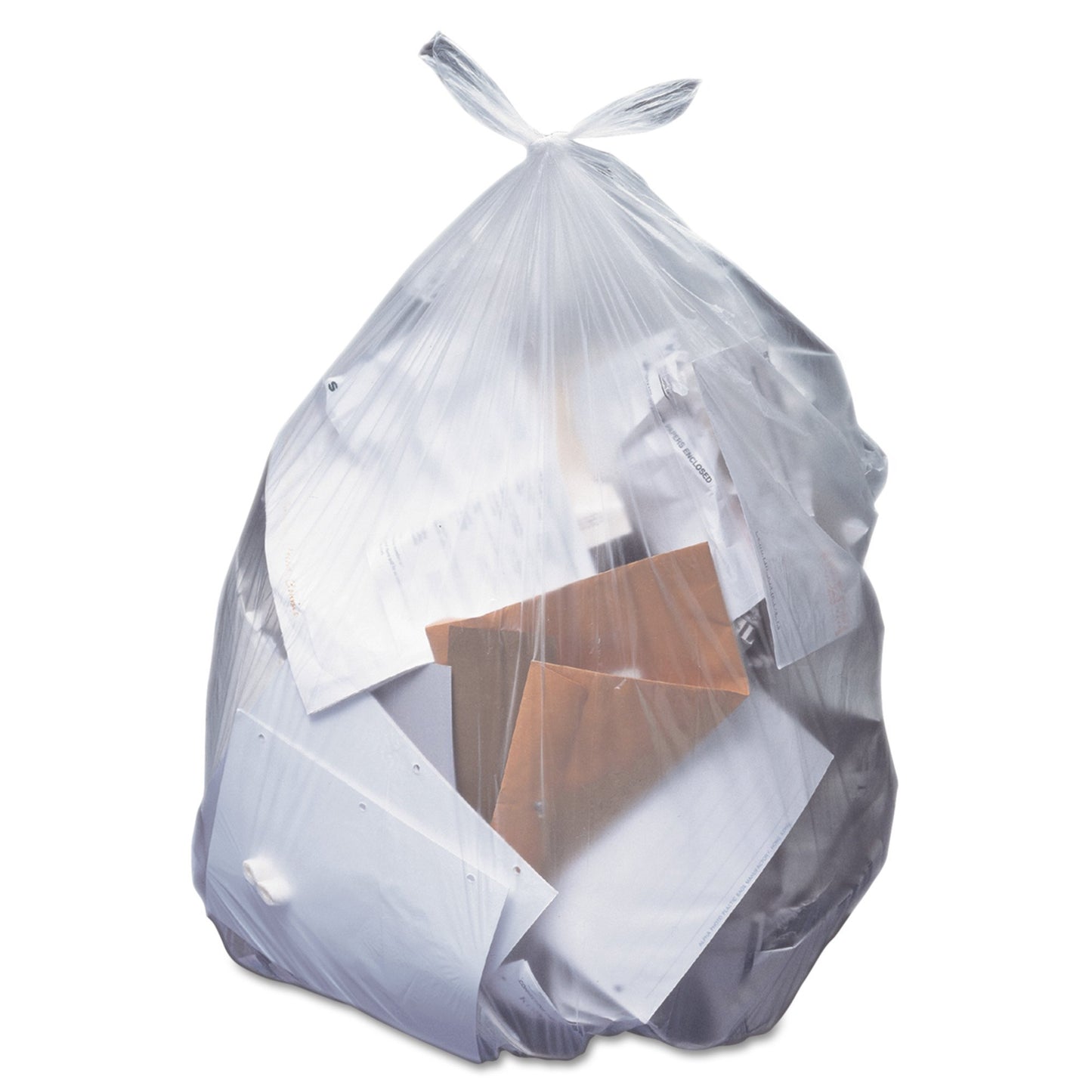 Heritage™ Trash Bag 16 gal. Clear LLDPE 0.70 mil 24 X 32 Inch Star Seal Bottom Flat Pack (280966_CS)