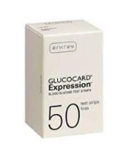 Glucocard® Blood Glucose Test Strips 50 Strips per Pack (1103988_BX)