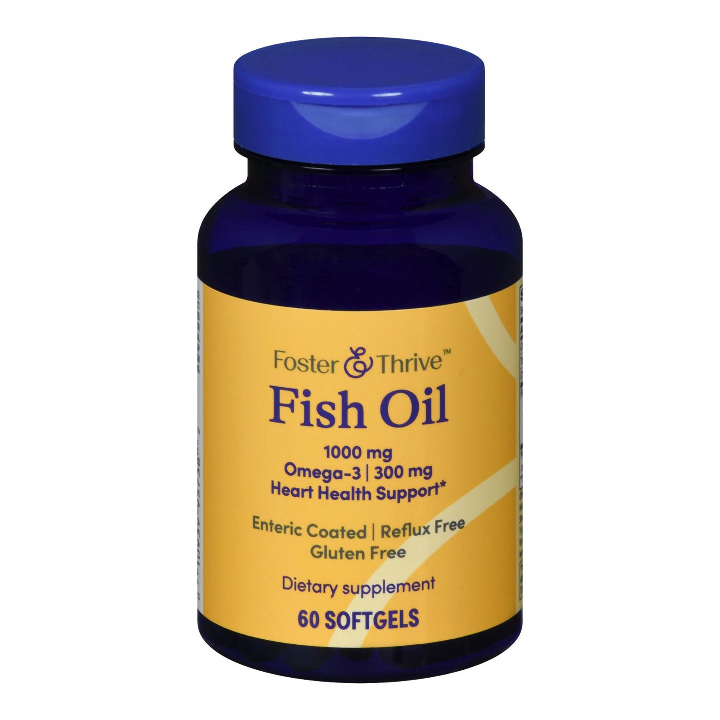 Foster & Thrive™ Omega 3 Supplement Fish Oil 1,000 mg Strength Softgel 60 per Bottle (1238888_BT)