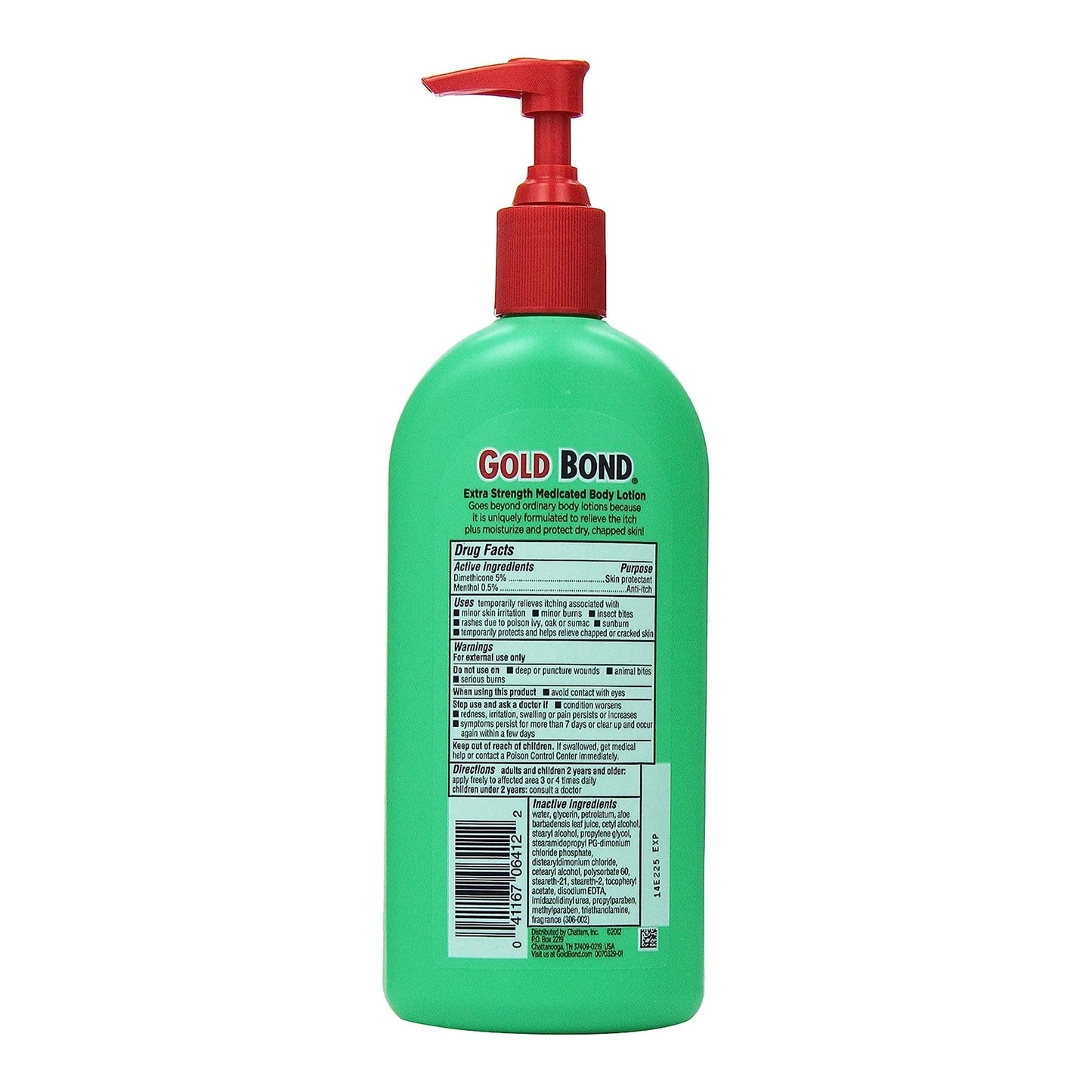 Gold Bond® Extra Strength Medicated Hand and Body Moisturizer 14 oz. Pump Bottle Scented Lotion (1230693_EA)