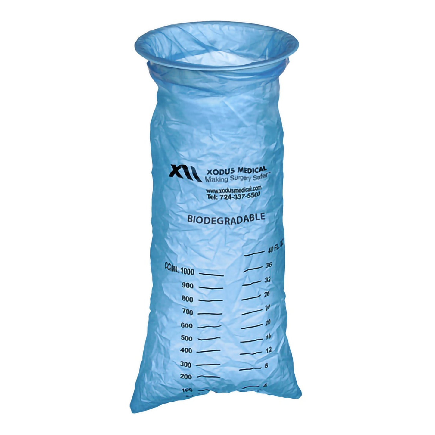 Xodus Medical Emesis Bag 40 oz. Blue (735953_CS)