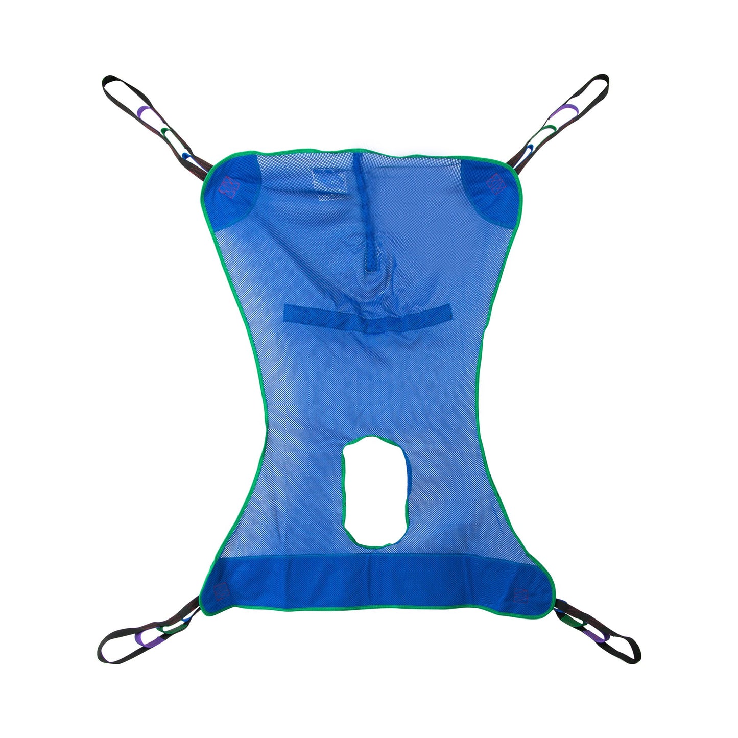 McKesson Full Body Commode Sling 4 or 6 Point Cradle Without Head Support Extra Large 600 lbs. Weight Capacity (1065250_EA)