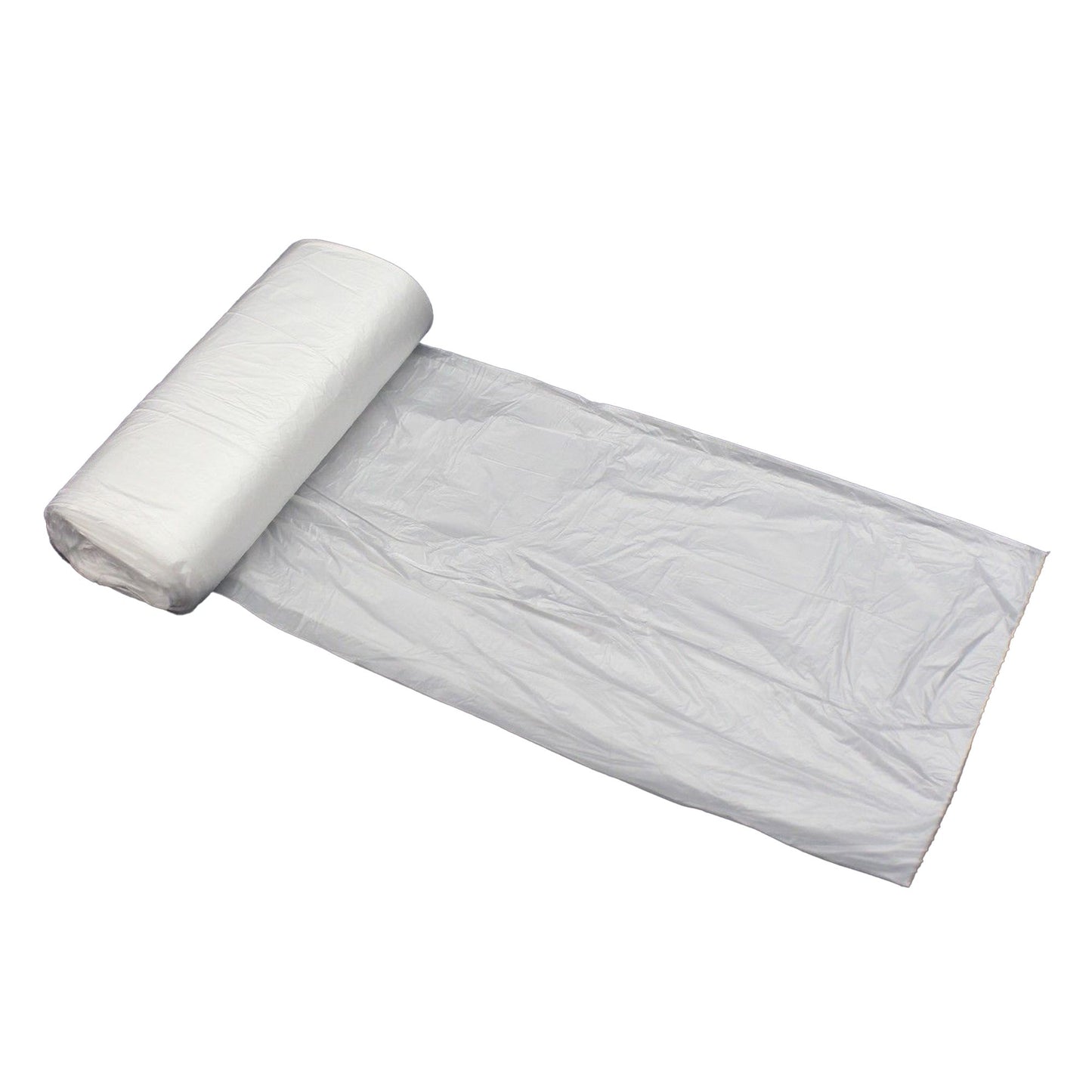 SELECT® Trash Bag 10 gal. White LLDPE 0.45 mil 23 X 24 Inch X-Seal Bottom Flat Pack (854527_CS)