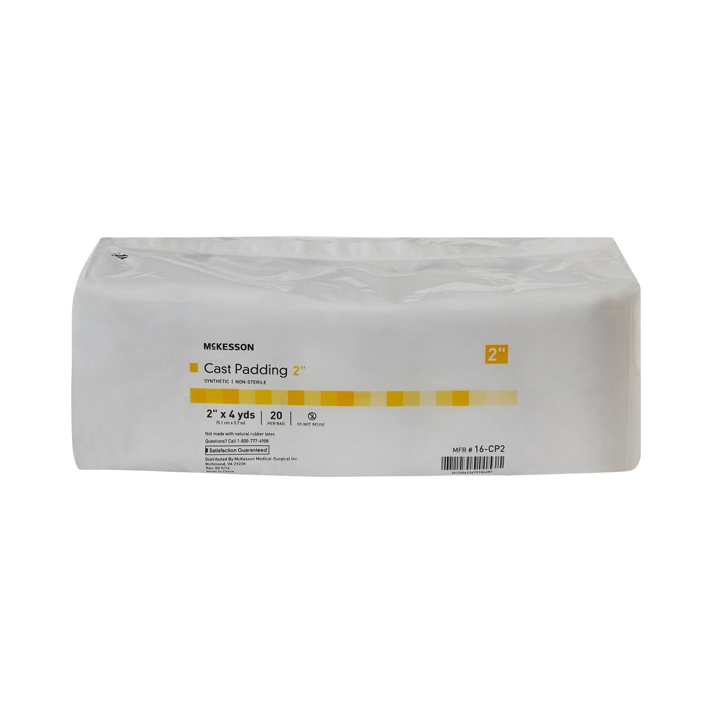 McKesson Cast Padding Undercast 2 Inch X 4 Yard Polyester NonSterile (734224_BG)