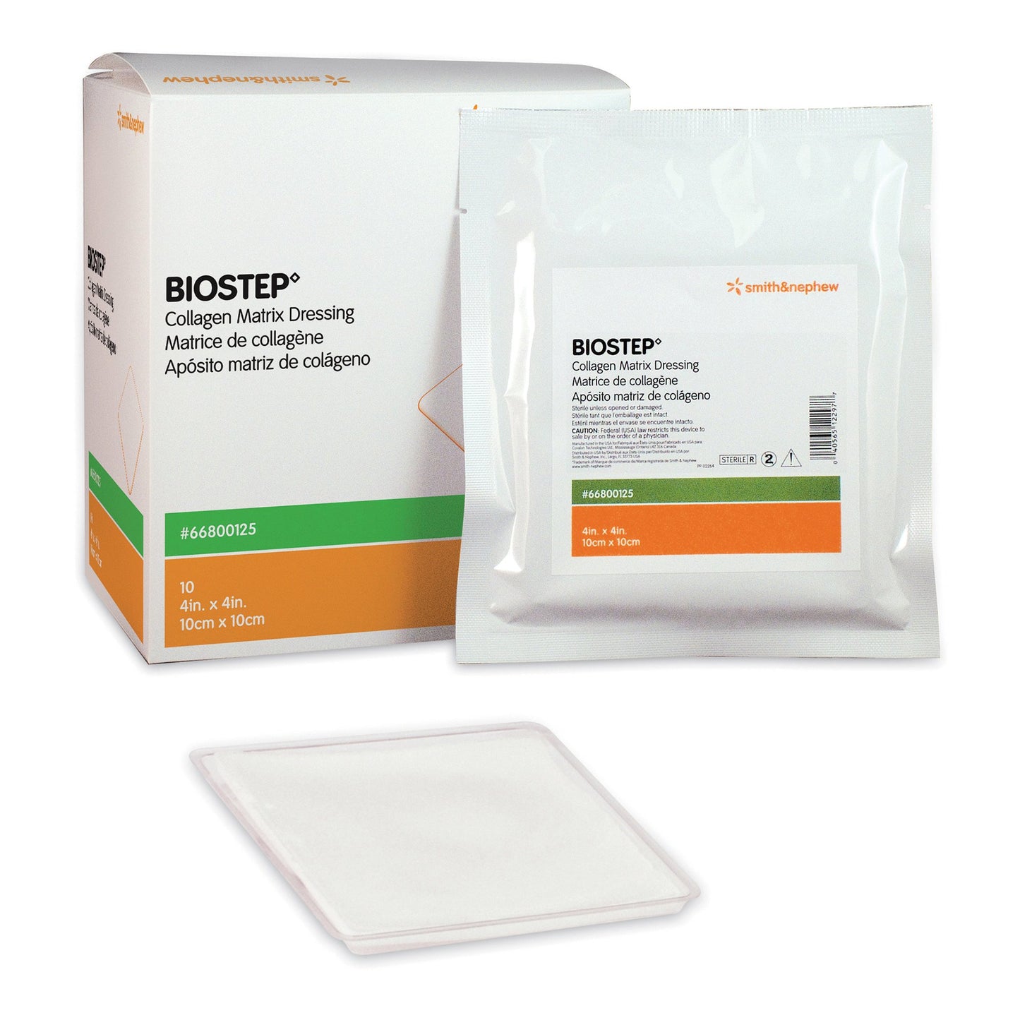 Biostep™ Collagen Dressing 4 X 4 Inch Square Sterile (1117779_BX)