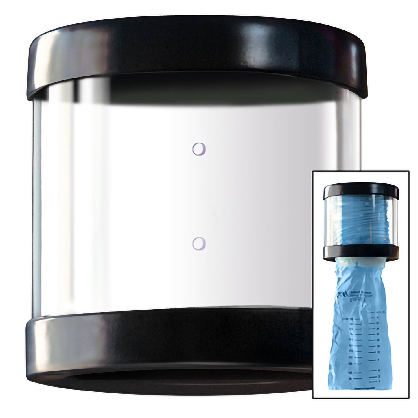 Xodus Medical Emesis Bag Dispenser 24 Bags Wall Mount (735954_EA)