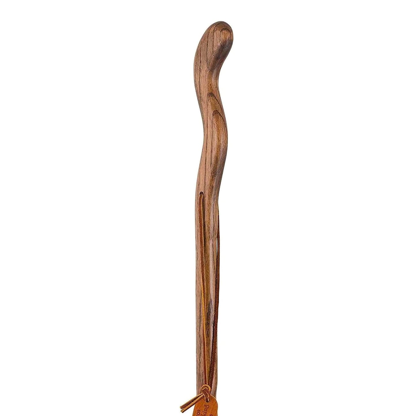 Brazos™ Twisted Fitness Walker Walking Stick Wood 55 Inch Height Brown (1229038_EA)
